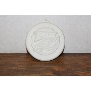 NEW Philadelphia Eagles Cookie Stoneware Mold Ornament